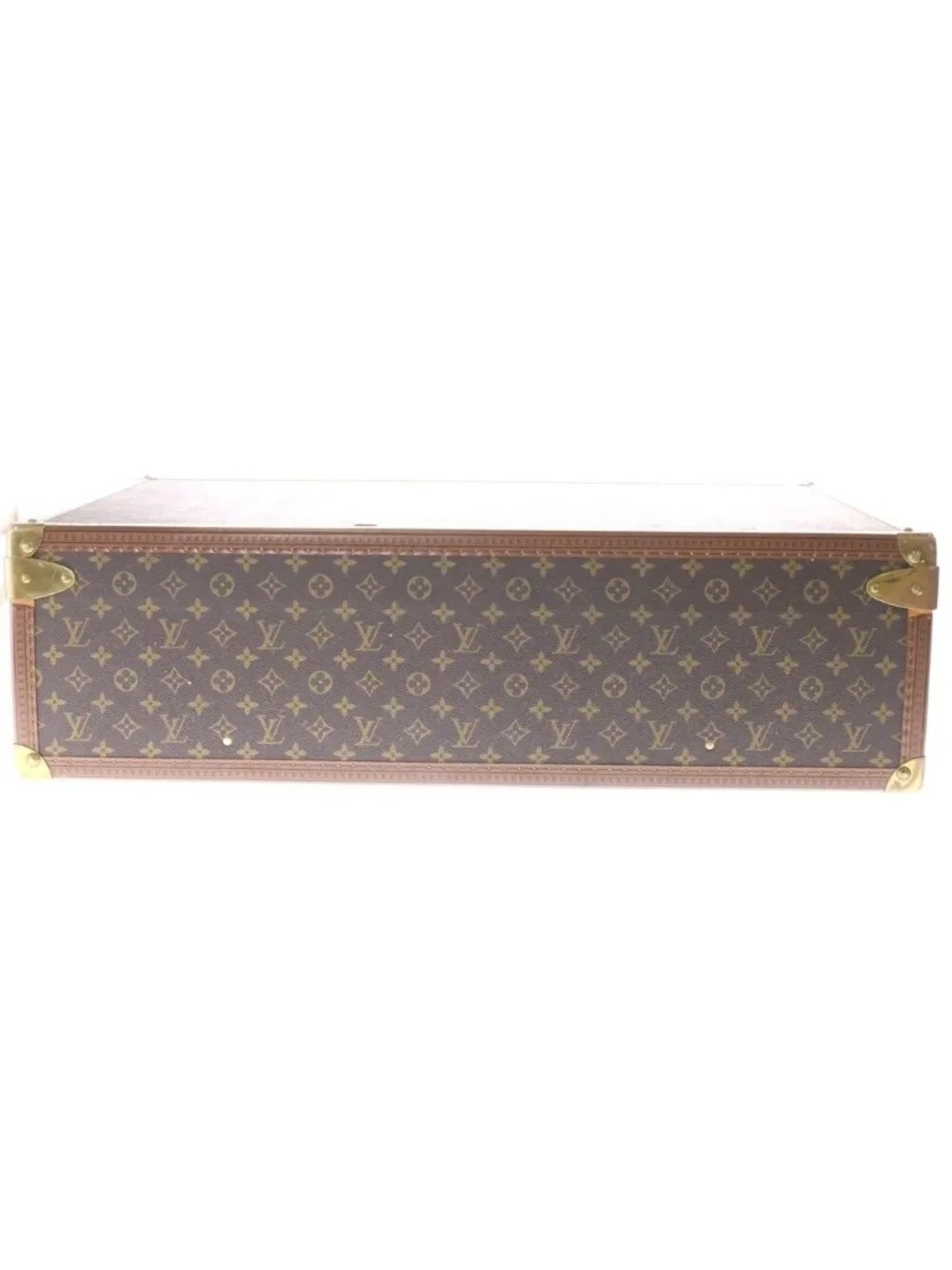 Louis Vuitton Monogram Stratos 70 Brown Trunk Suitcase Vintage